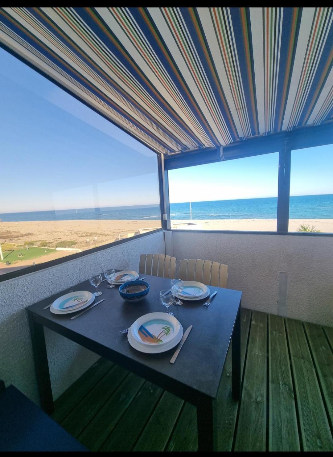 Magnifique Vue Plage Joli Appartement 5 Personnes Secteur Allee Des Arts Le Barcarès Buitenkant foto